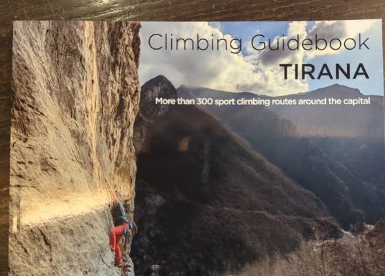 01 Climbing Guidebook Tirana